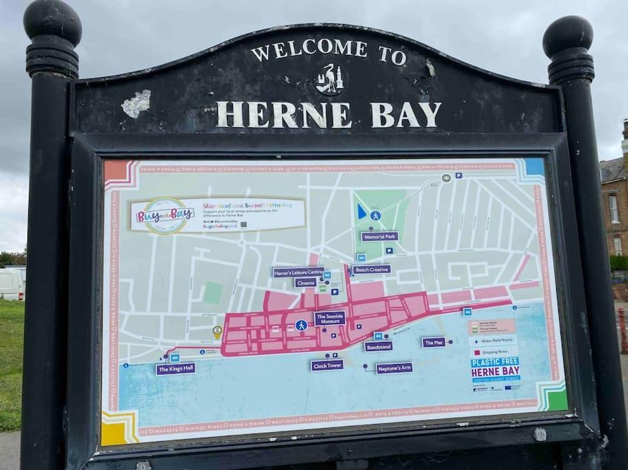 Herne Bay Central - 2 Minutes From Beach Apartment Exterior foto